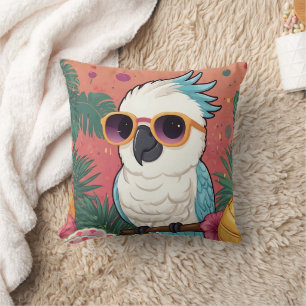 Cool Cockatoo print Cushion