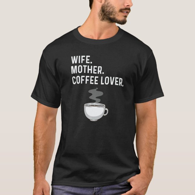 Cool Coffee For Women Mom Cup Coffee  Barista Espr T-Shirt (Front)