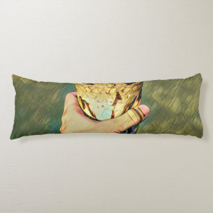 Cool cold freezing ice cream body cushion