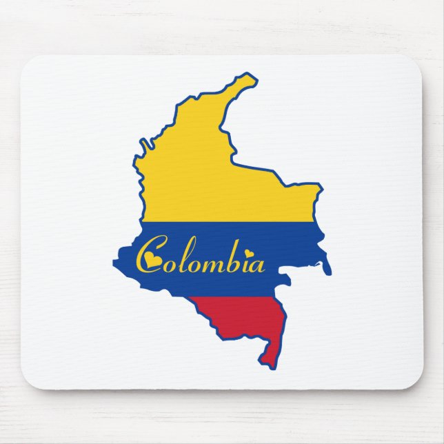 Cool Colombia Mouse Mat (Front)