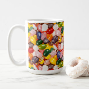 Cool colorful sweet Easter Jelly Beans Candy Coffee Mug