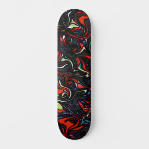 Cool Colorful Urban Abstract Street Art Inspired  Skateboard