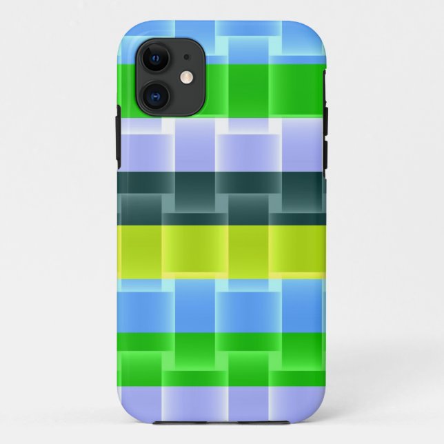 Cool colour stripes modern design 3 Case-Mate iPhone case (Back)