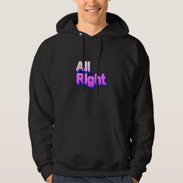 Cool Colourful All Right Graphic Tees Cool S 2 (Front)