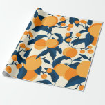 Cool & Colourful Apricot Pattern Wrapping Paper<br><div class="desc">Design by The Whiskey Ginger.</div>