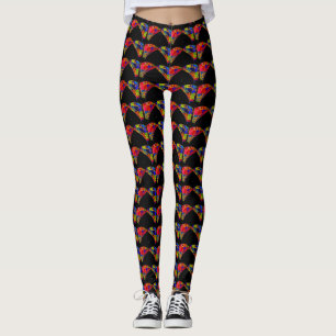 Cool Colourful Butterfly Pattern Custom Style Leggings