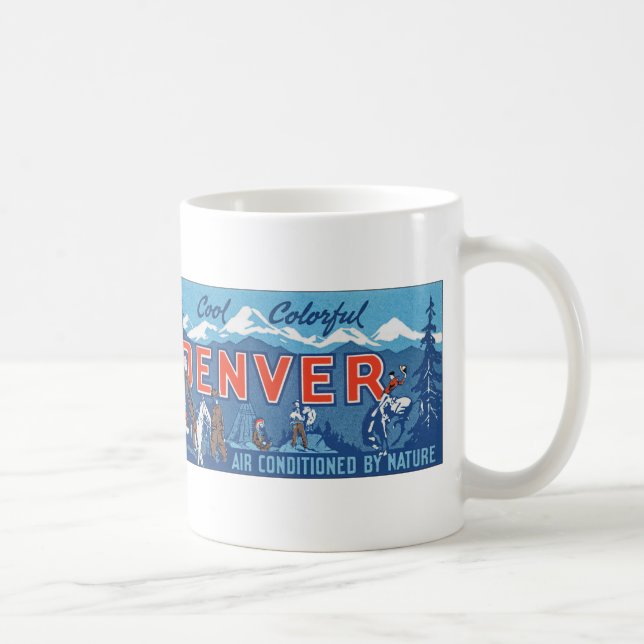 Cool Colourful Denver Coffee Mug (Right)