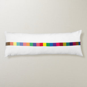 cool colourful palette , colour scheme stripe body cushion