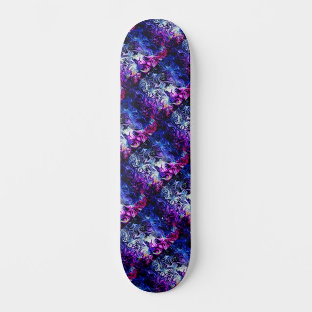 Cool Colourful Urban Street Art Inspired  Skateboard (Front)