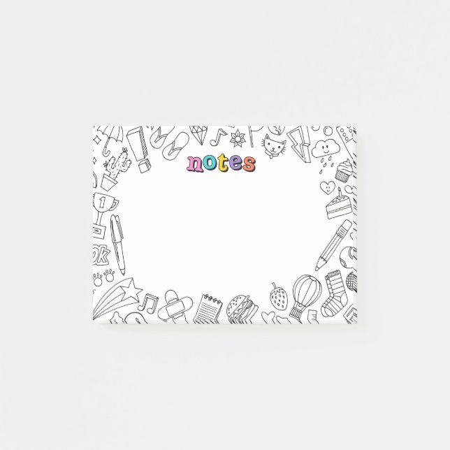 Cool Colouring notes (Front)
