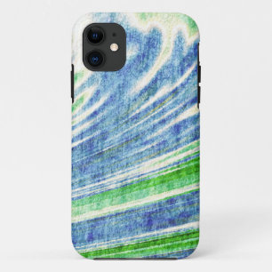 Cool colours grunge texture wall background iPhone 11 case