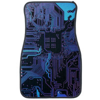 Cool Computer Circuit Board Blue