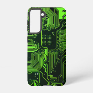 Cool Computer Circuit Board Green Samsung Galaxy Case