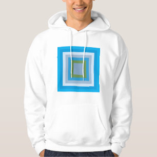 "Cool Concentric" Minimalist Geometric Hoodie