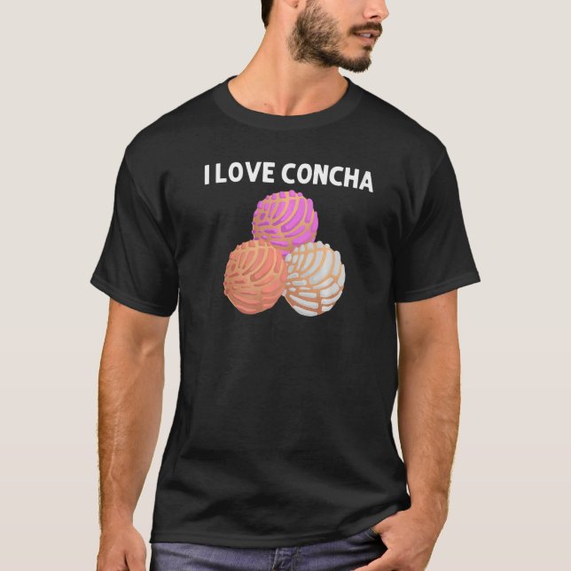 Cool Concha For Men Women Pan Dulce Latin Mexican  T-Shirt (Front)