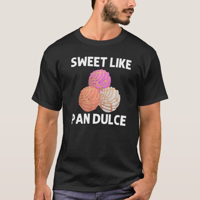 Cool Concha For Men Women Pan Dulce Latin Mexican  T-Shirt (Front)