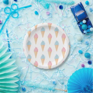 Cool Cones Paper Plate