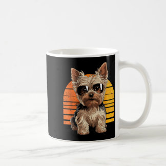 Cool cool yorkie mom dad gift vintage dog owners  coffee mug