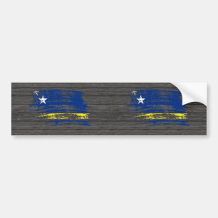 Cool Corazon flag design Bumper Sticker