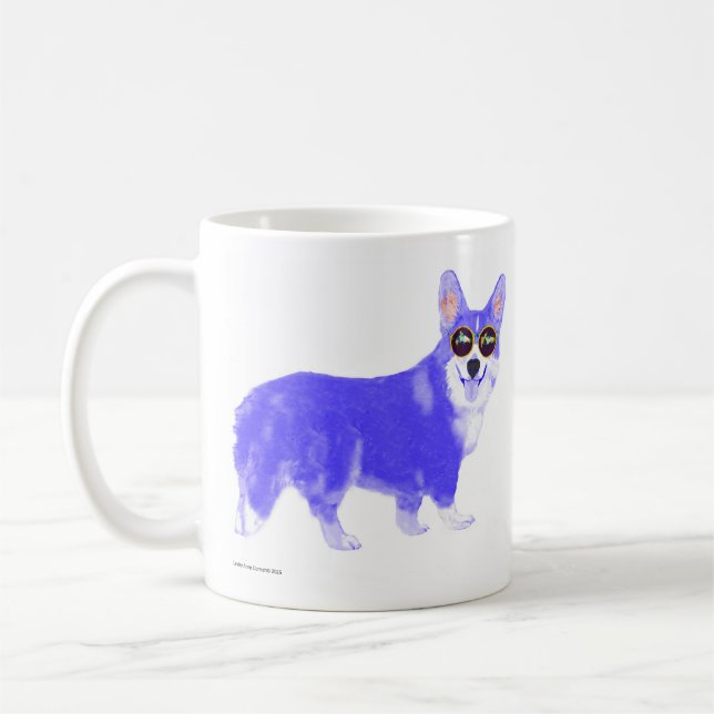 Cool Corgi Mug (Left)