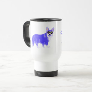 Cool Corgi Travel Mug