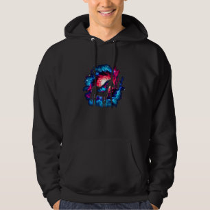 Cool Cosmic Mule Galaxy Graphic Space Art Hoodie
