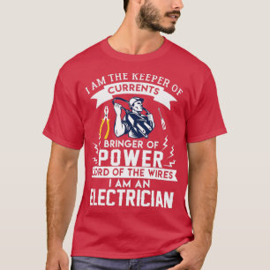 Cool Costume For Electrician  T-Shirt