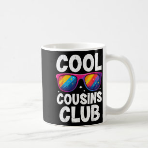 Cool Cousins Club Family Matching Funny Cousin Squ Coffee Mug