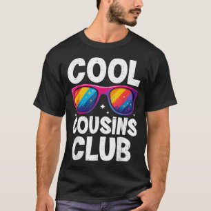 Cool Cousins Club Family Matching Funny Cousin Squ T-Shirt