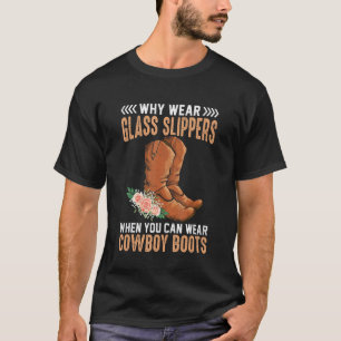 Cool Cowgirl Rodeo Barn Life Pun Barrel Racing T-Shirt