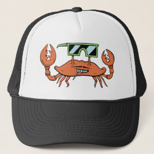Cool Crab Trucker Hat