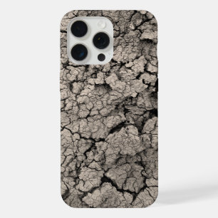 Cool Cracked Earth Dirt Texture iPhone 15 Pro Max Case