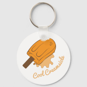 Cool Creamsicle Key Ring