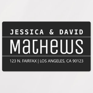 Cool Creative Stylish Black & White Waterproof