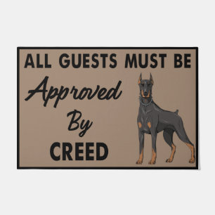 Cool Creed Dog Dooramt, Funny Quotes Rug