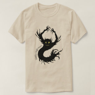 Cool Creepy Demon Creature Halloween T-Shirt