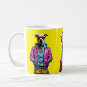 Cool Crew – Colour-Pop Animal Squad Yellow Mug