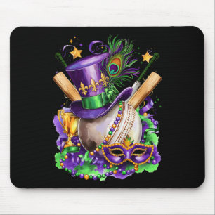 Cool Cricket Costume Excitement At Mardi Gras Fest Mouse Mat