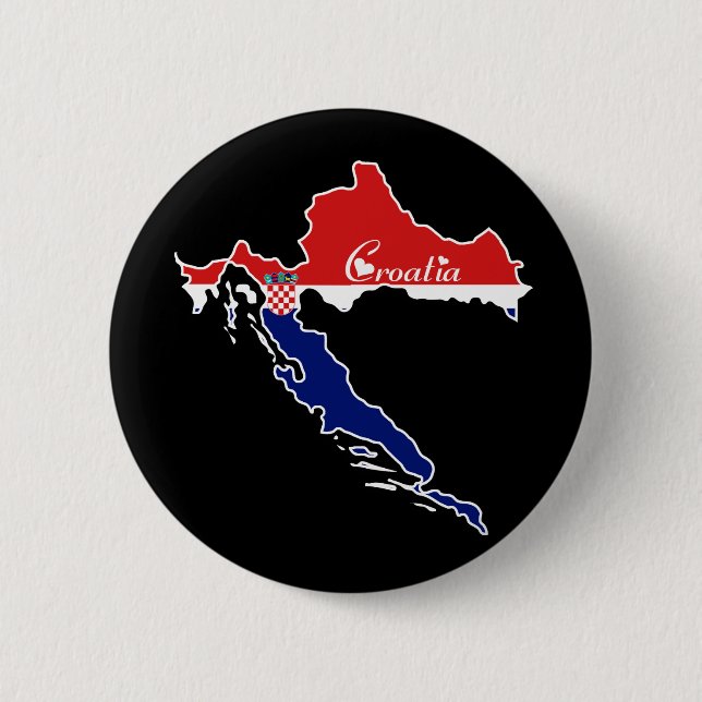 Cool Croatia Button (Front)