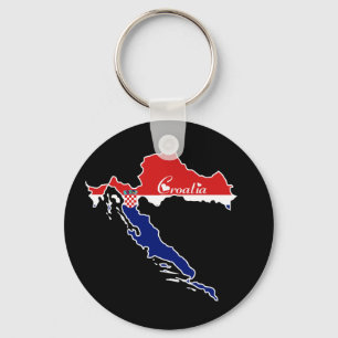 Cool Croatia Key Ring