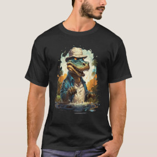 Cool Croc Alligator Crocodile Gator Masters Men Wo T-Shirt