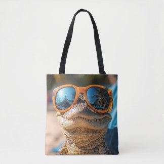 Cool Croc Tote Bag