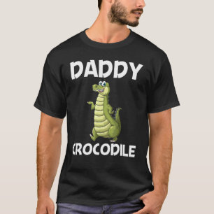 Cool Crocodile For Men Dad Alligator Zookeeper Zoo T-Shirt