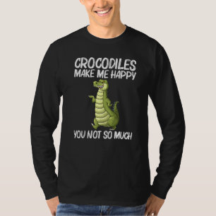 Cool Crocodile For Men Women Alligator Reptile Ani T-Shirt