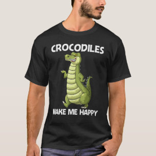 Cool Crocodile For Men Women Alligator Reptile Ani T-Shirt