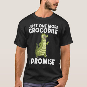 Cool Crocodile For Men Women Alligator Reptile Ani T-Shirt