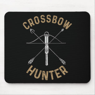 Cool Crossbow For Men Women Archery Arrow Bow Hunt Mouse Mat