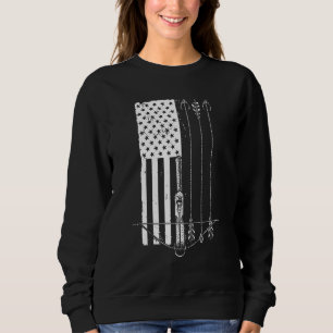 Cool Crossbow For Men Women Arrow Bow Hunting Amer Sweatshirt