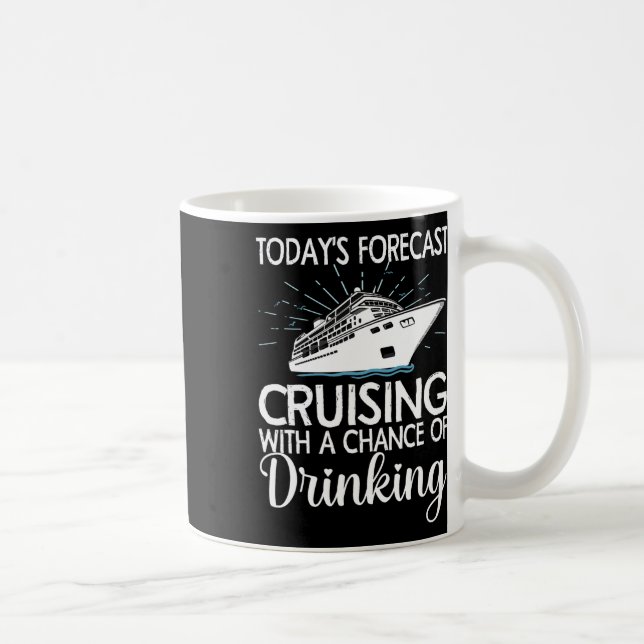 Cool Cruising For Men Women Family Cruise Vacation Coffee Mug (Right)