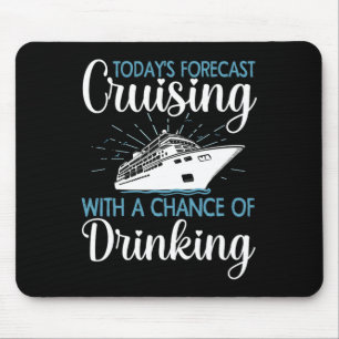 Cool Cruising For Men Women Family Cruise Vacation Mouse Mat